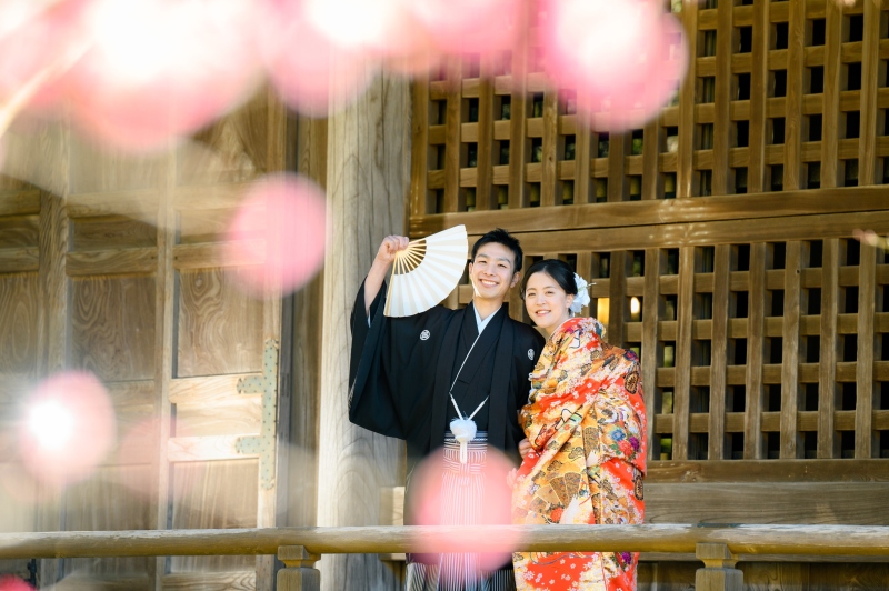 妙本寺での撮影