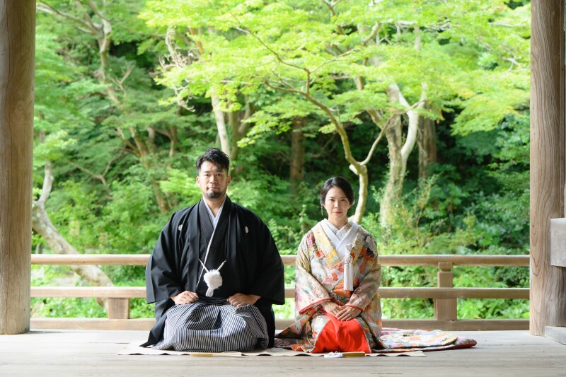 《 新緑×正座 》