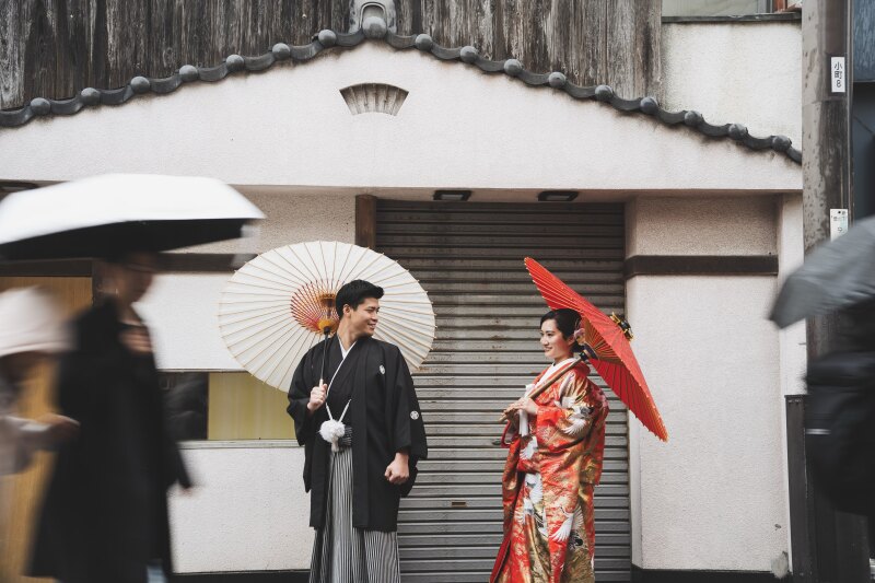 《 レトロな街並み 》