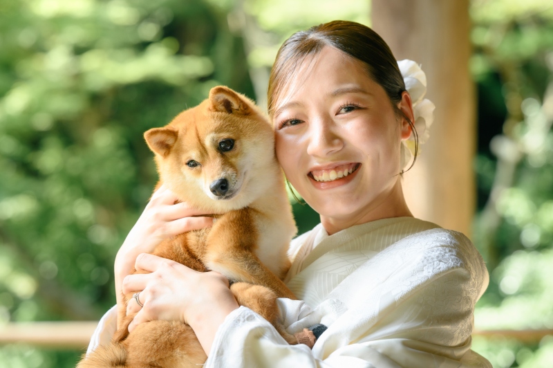 ペットと一緒に♪