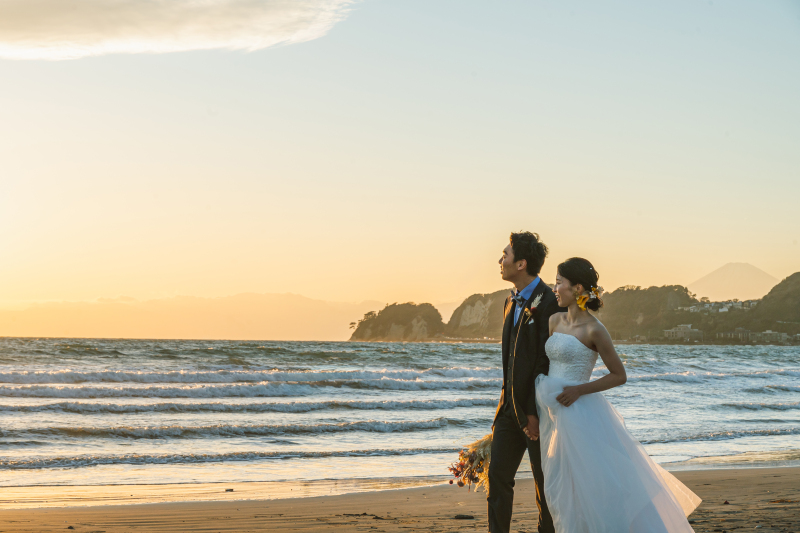 《サンセット＆富士山》