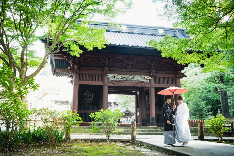 妙本寺での撮影