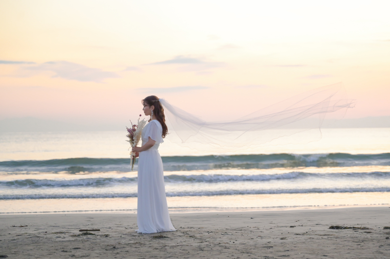 ご新婦様ソロショット。