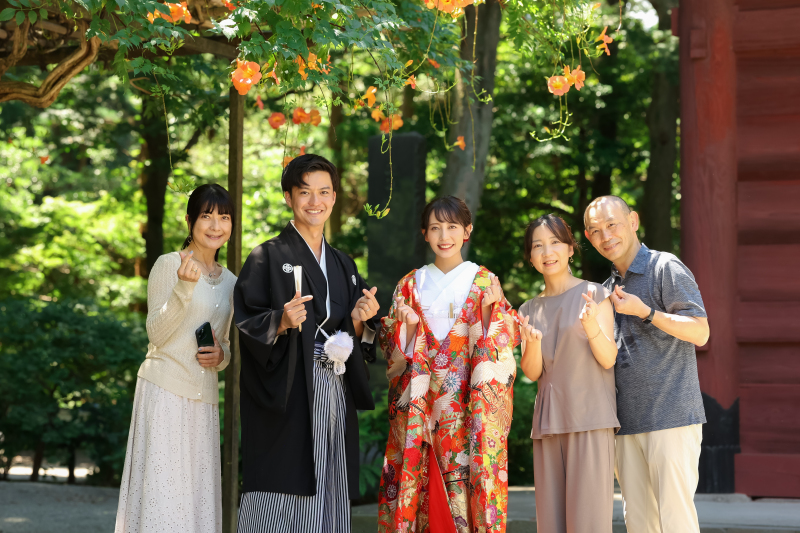 ご家族と一緒に「キュンです♡」