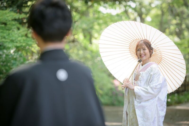 妙本寺でお色直し