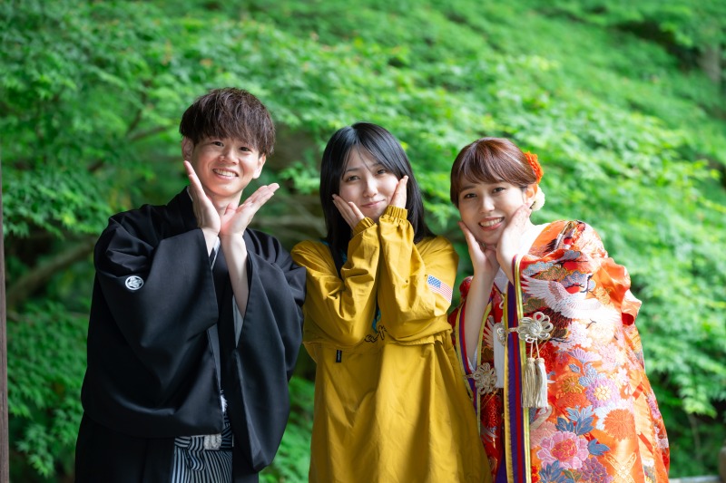 ご見学にいらっしゃったご家族様とのオフショット♪