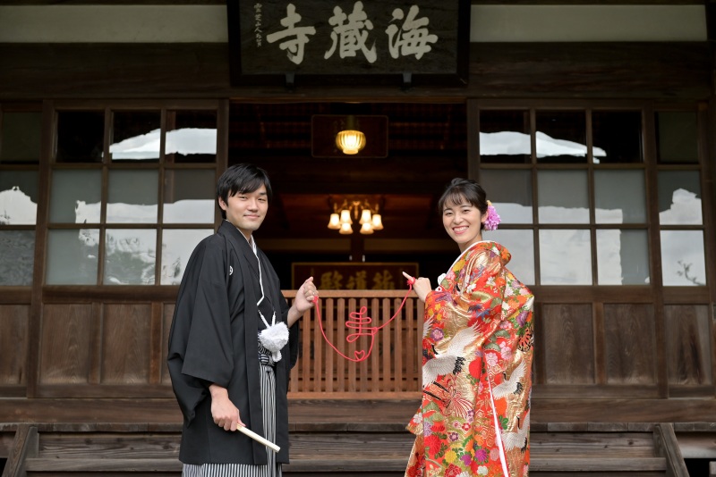 お二人をつなぐ赤い糸♡