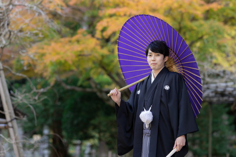 ご新郎様ソロショット。