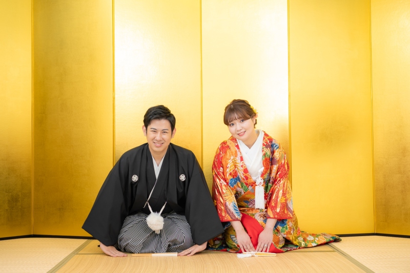 和装と洋装の両方をロケーションで撮影された方です