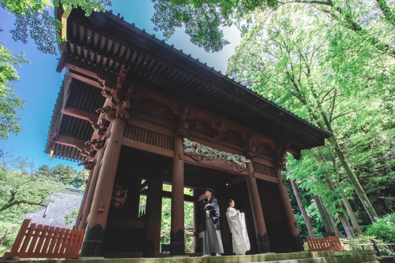 妙本寺の二天門