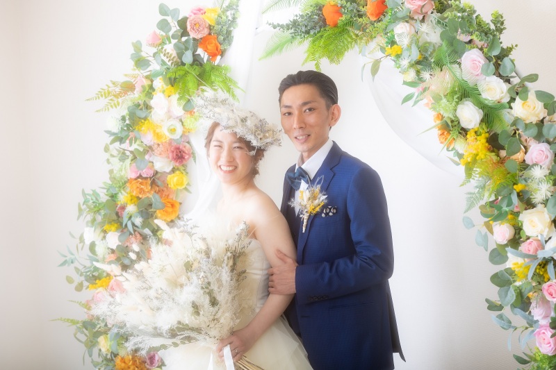 とびきり嬉しそうな表情のお二人。