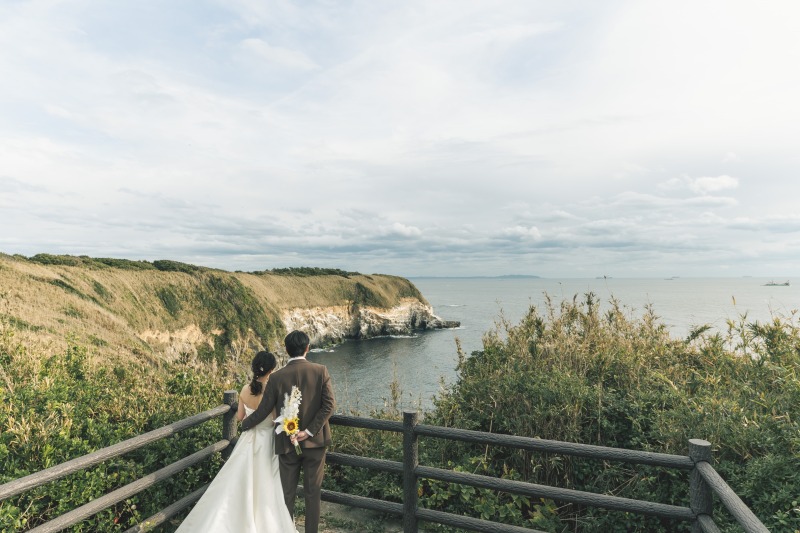 城ケ島の撮影スタート