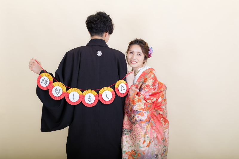 「結婚しました」ガーランドを使ってご報告♡