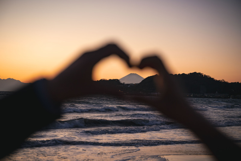 最後は富士山と♡