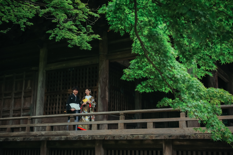 鎌倉の寺院ならではの1枚です