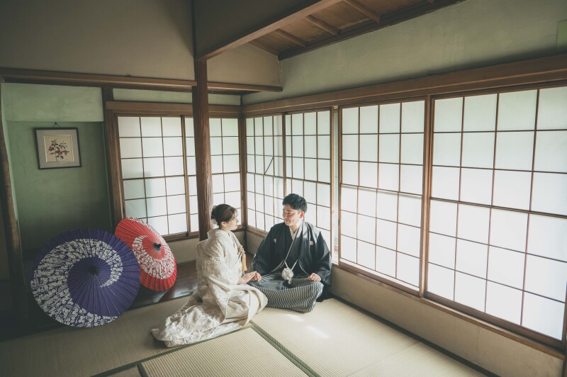 《 和室×和傘 》