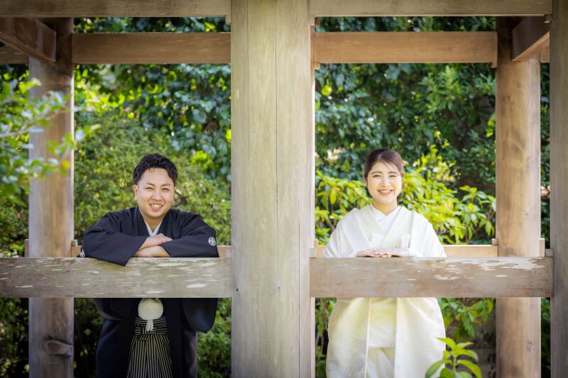 木陰も取り入れて