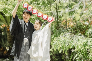 新緑の綺麗な時期♪妙本寺とスタジオで撮影