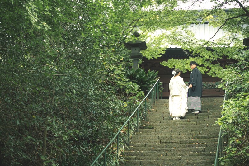 妙本寺での撮影