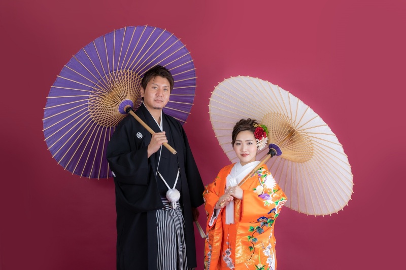 色々な小道具と背景をご用意しております。