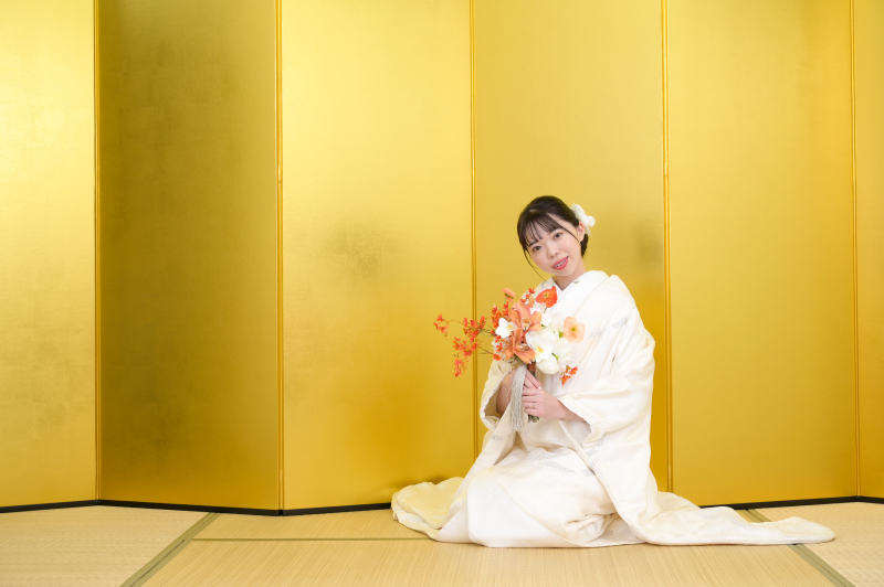 ご新婦様ソロショット。