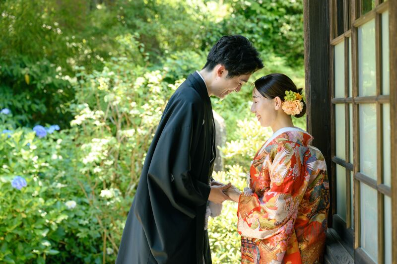 照れくさい場面も