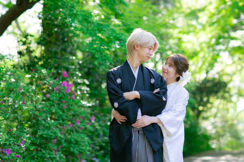 バックハグ返し♡