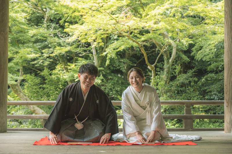 まずは、和装のお写真から
