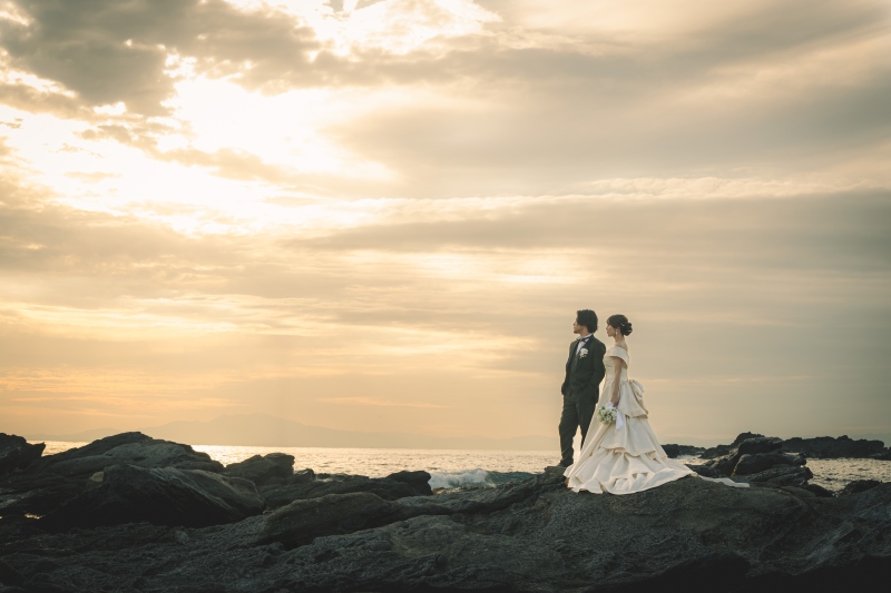 サンセットでの撮影