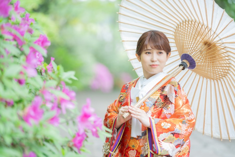 新婦のソロショット