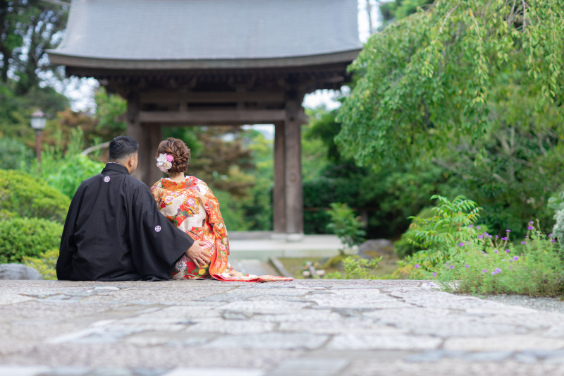 後姿のご撮影もリクエスト頂きました。