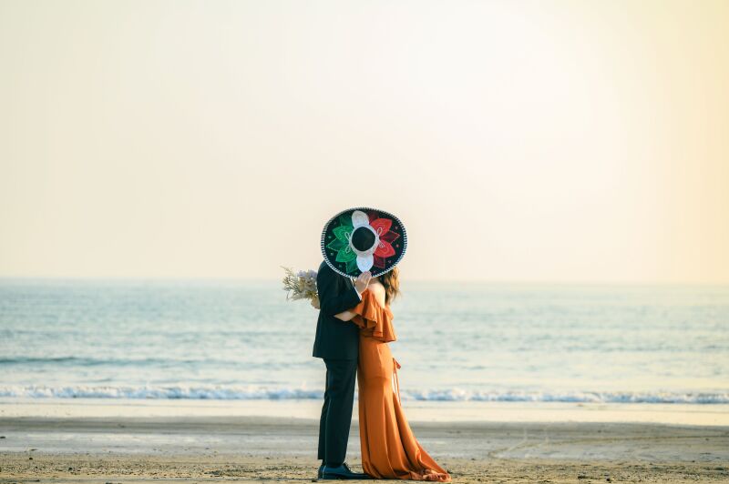 おふたりだけの海～～