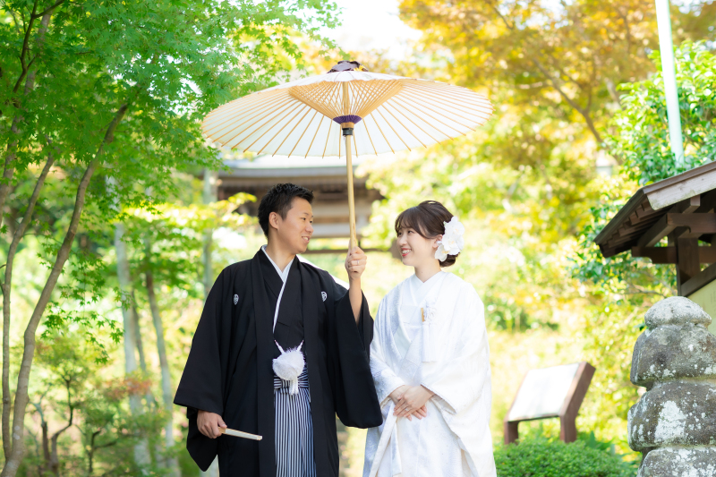 清々しい秋の日は、ロケーション撮影日和。