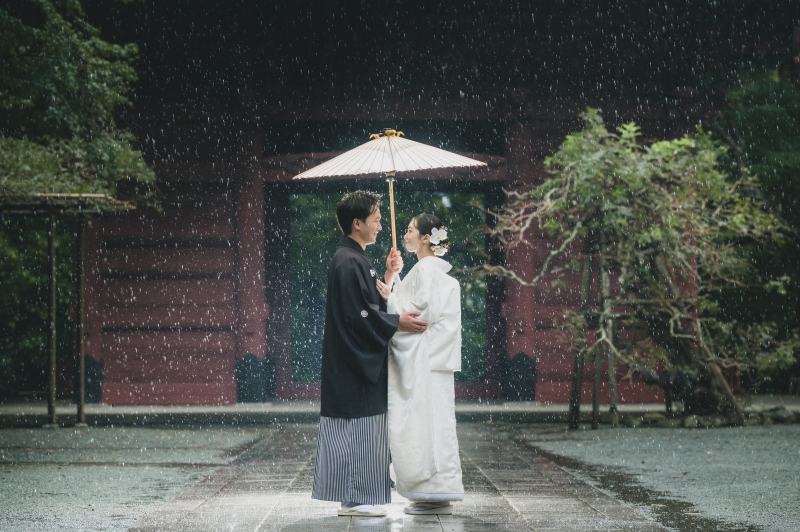 雨ならではの写真♪