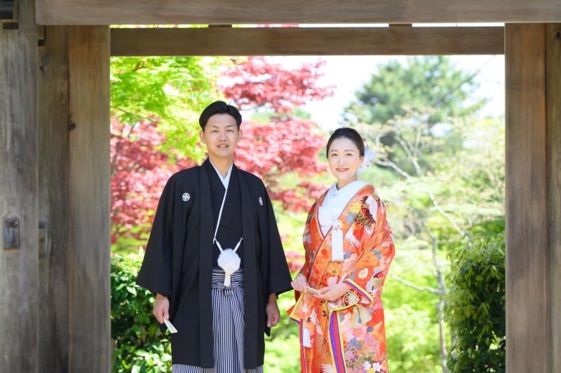 海蔵寺での撮影