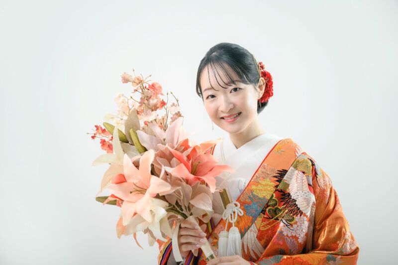 新婦様のソロショットも欠かさずに