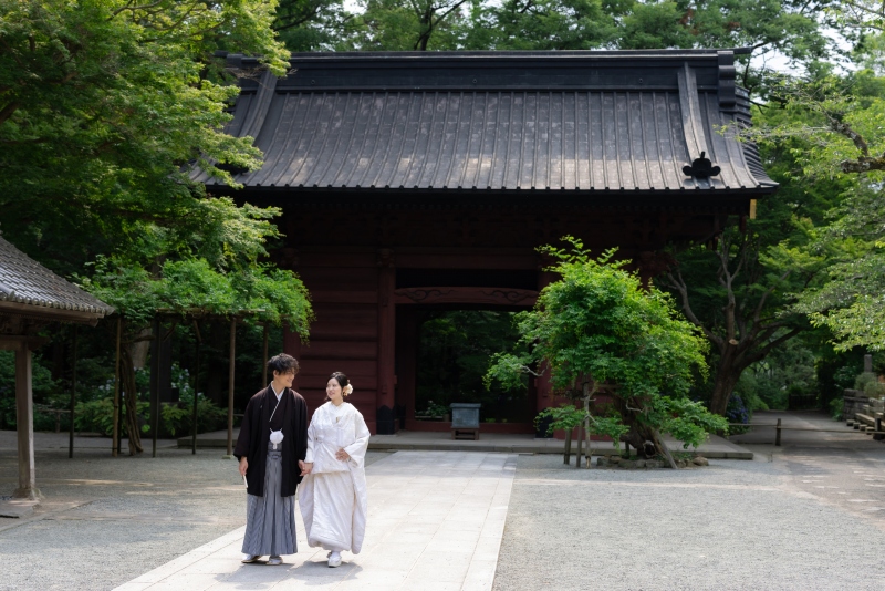 妙本寺での撮影