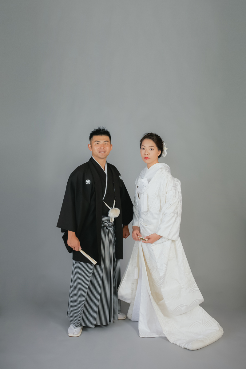 和装の基本ポーズ