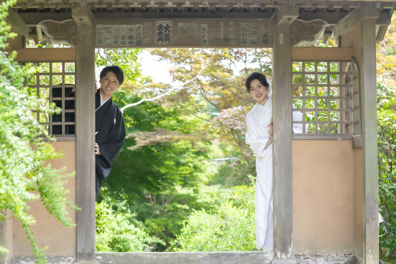 続いては海蔵寺にてご撮影。