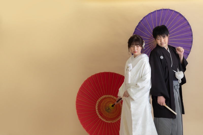 定番ポーズは目線が大事。