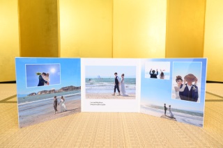 クリスタル台紙（3面）