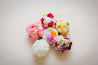 和装用ボールブーケ