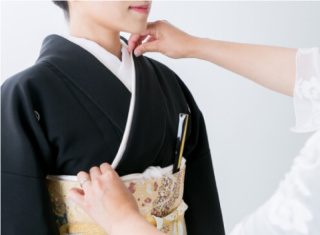 留袖着付けのみ