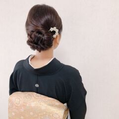 同行者ヘアセット