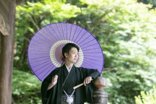 新郎ヘアセット