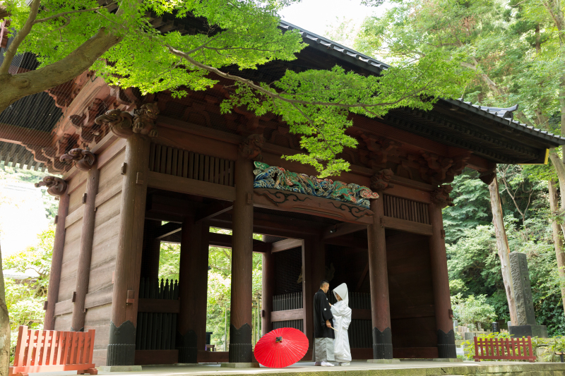 華雅苑　鎌倉店_神社・寺院で撮影できる