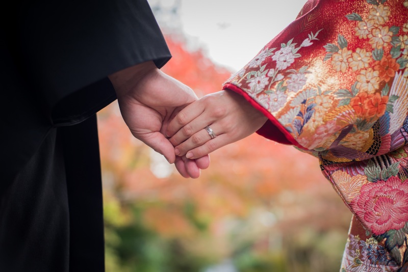 華雅苑 鎌倉店_色打掛・着物が豊富