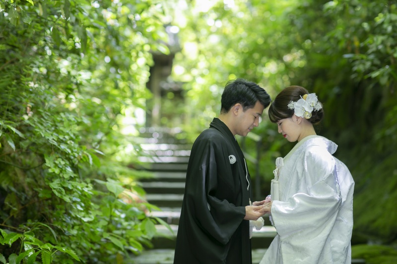 華雅苑 鎌倉店_神社・寺院で撮影できる