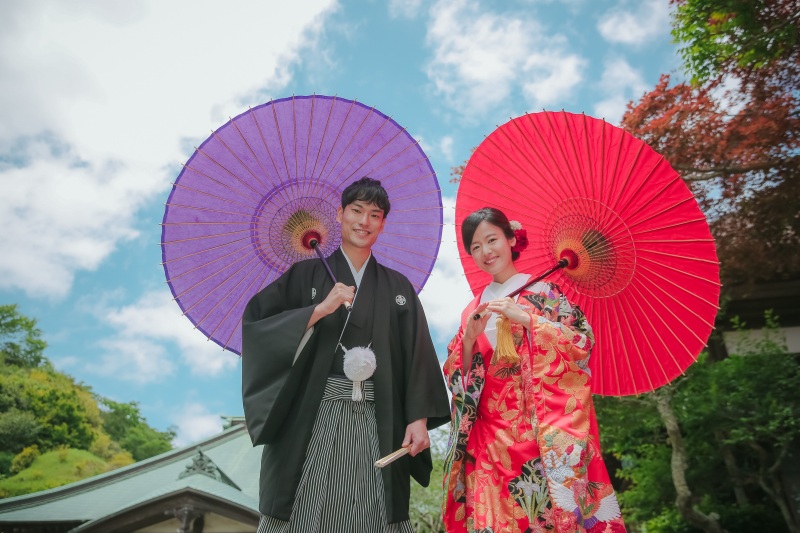 華雅苑 鎌倉店_色打掛・着物が豊富