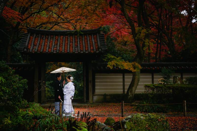 まだまだ紅葉♪【12/16~12/28】の撮影 鎌倉市内の寺院で撮影★和装壱点プラン衣裳1着(差額無し)・美容・データ130枚付